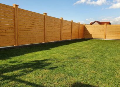 Wooden fence panels