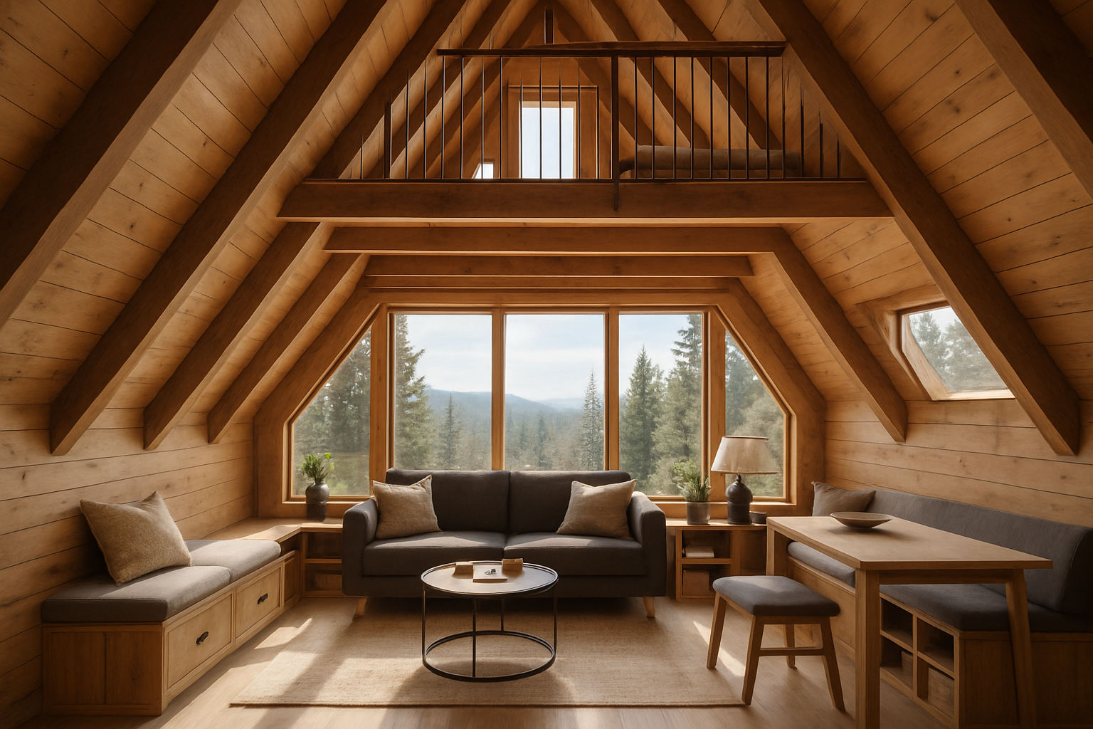 Avantajele și dezavantajele construcției unei cabane A-frame