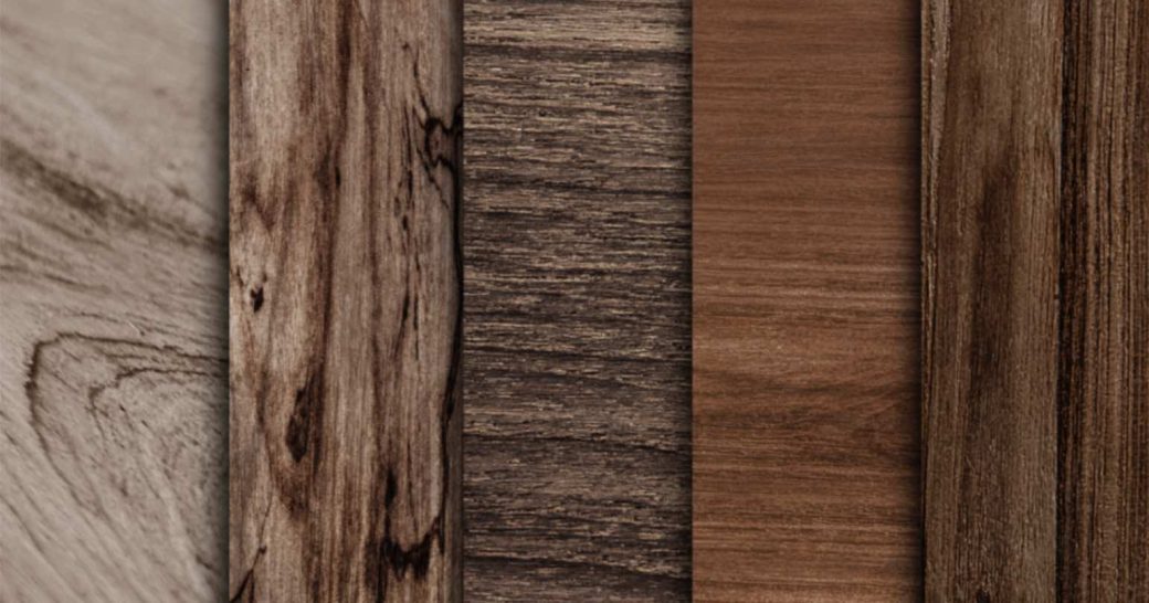 Fotografie de cover cu diferite tipuri si texturi de lemn